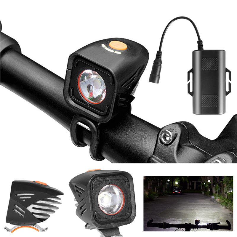 XANES XL11 1000LM xml-2 LED Faro de bicicleta IPX6 reflector de 180 ° 4 modos de potencia Pantalla Control inteligent