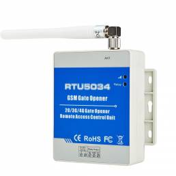 RTU5034 GSM Interruptor de relé de acceso al abrepuertas Control remoto por llamada gratuita Seguridad del sistema de al