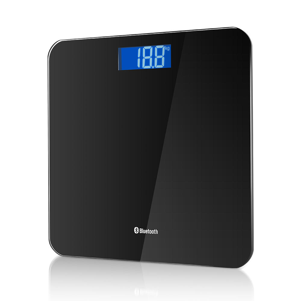 Digoo DG-B8025 LCD Peso de Bluethooth Escala Medición del peso corporal humano Seguimiento de registro de la aplicación