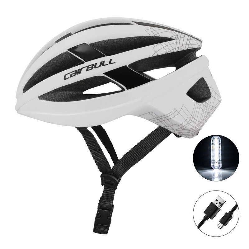 CAILBULL VISTA 2021 nuevo casco de bicicleta de ciclismo MTB bicicletas de carretera LED luz trasera EPS + PC gorra de s