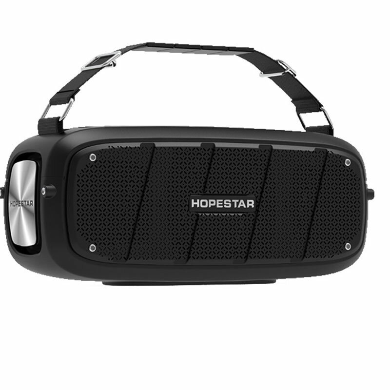 HOPESTAR-A20 55W 6000mAh batería bluetooth Altavoces equipados con micrófono Super Bass Estéreo con correa FM Radio Aux