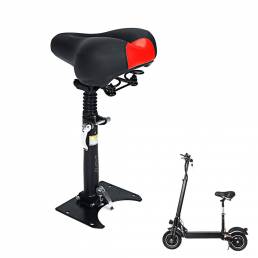 LAOTIE Asiento de sillín de scooter profesional transpirable 43-60cm Cojín de silla de scooter eléctrico plegable ajusta