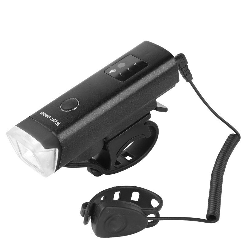 Luz delantera de bicicleta XANES® XL40 2 en 1 650 LM con bocina de 120dB USB recargable 5 modos Impermeable Luz de adver