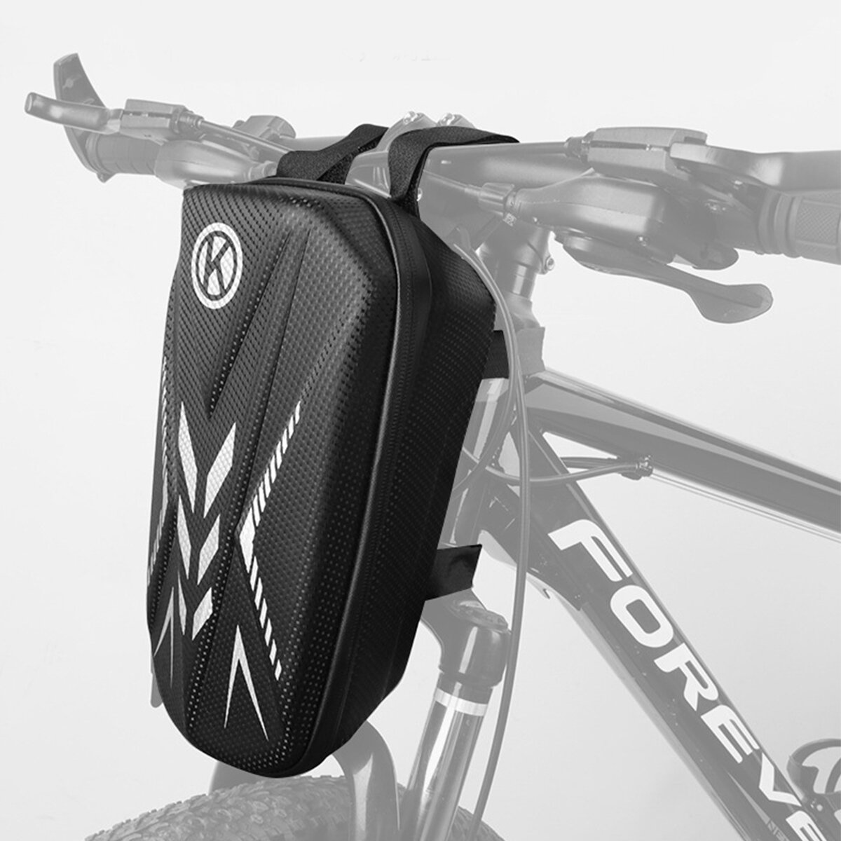 BIKIGHT Impermeable Tubo delantero de bicicleta Bolsa Marco de bicicleta Bolsa Almacenamiento de teléfono Bolsa al aire