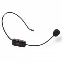 Bakeey Portable FM Inalámbrico Micrófono Auricular Megáfono Radio Micrófono para altavoz para la enseñanza Reunión de gu