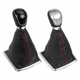 6 velocidades MT Coche engranaje Palo perilla de cambio con guardapolvo para Ford Focus 2005-2012