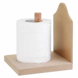 Portarrollos de papel higiénico Loo Cuarto de baño Montado en la pared Rollo de almacenamiento de tejido Caja