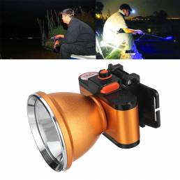BIKIGHT 35/50 / 60W T6 Mini LED Alto brillo pesca Faro IPX4 Impermeable Linterna antorcha Lámpara