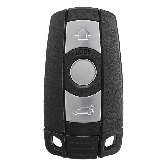 3 Botones Control remoto Llavero con llave para BMW 1 3 5 6 7 Series E90 E92 E93