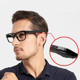 Unisex Bluetooth Auriculares Anti-blue Light Intelligence Touch al aire libre Riding Plain Gafas