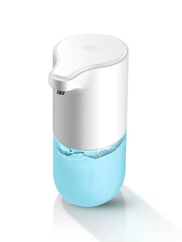 Xiaowei Dispensador automático Jabón Dispensador de espuma de inducción infrarroja recargable USB de 320 ml Cuarto de ba