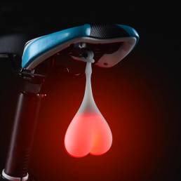 Ciclismo Montar en bicicleta Luz de bicicleta Ciclismo creativo Bicicleta de luz Bicicleta de MTB Lámpara Corazón Diseño