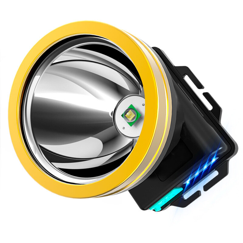 1100LM USB recargable inductivo LED faro Banco de energía de emergencia Linterna de cabeza súper brillante Linternas cám