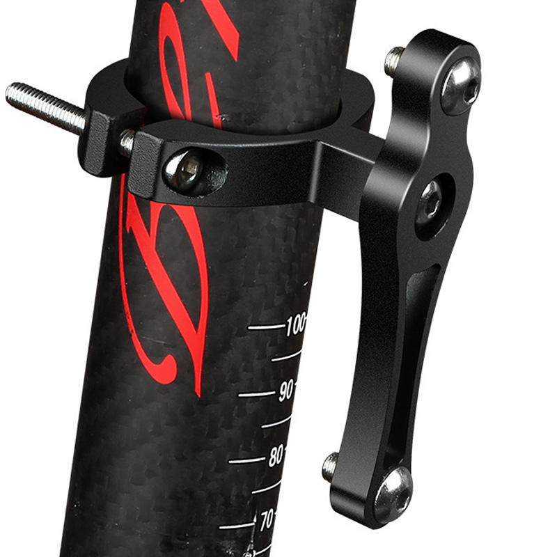 Adaptador de soporte de botella de agua de bicicleta de aleación de aluminio Adaptador de manillar Abrazadera Adaptador