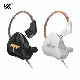 Auriculares con cable KZ EDX HIFI Auriculares para bajos en el oído Monitor Auriculares Auriculares deportivos con cance