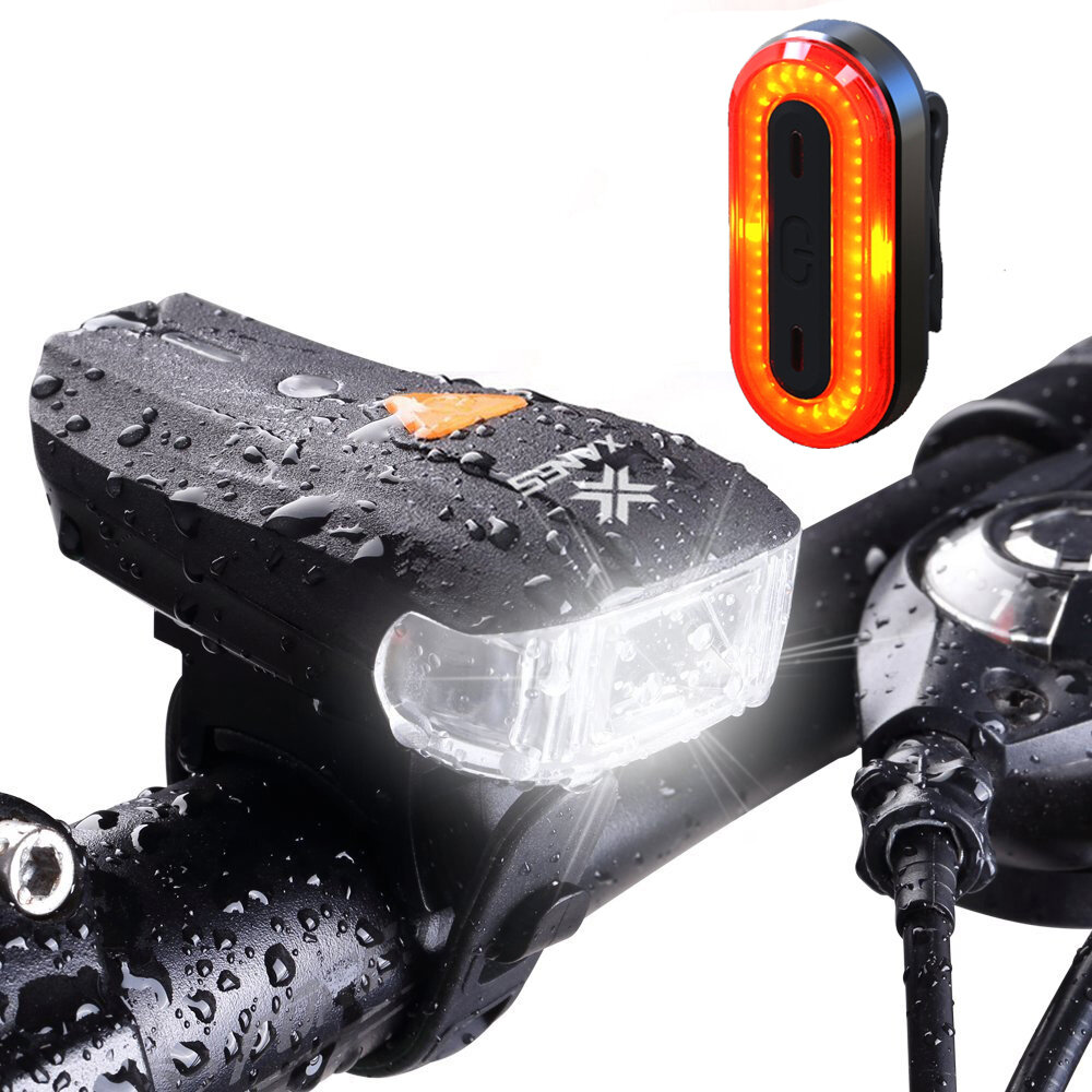 XANES SFL-01 600LM XPG + 2 LED bicicleta inteligente Sensor bicicleta luz delantera STL03 100LM bicicleta IPX8 luz trase