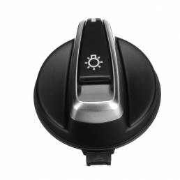 Chrome Coche Botón de botón de interruptor de luz de cabeza para BMW 1 E88 E82 3 E90 E91 X1 E84