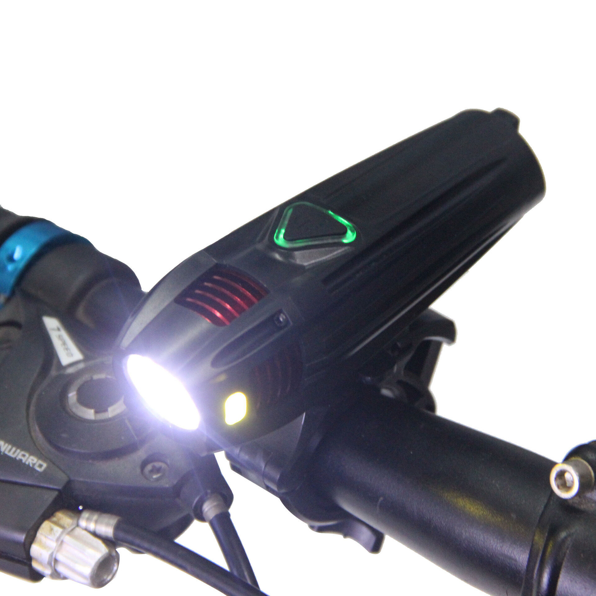 4 modos 300 lúmenes T6 LED Luz delantera de bicicleta Impermeable Faro recargable USB para bicicleta Ciclismo nocturno L