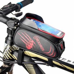 Cuadro de bicicleta DRCKHROS delantero Bolsa Impermeable teléfono de 5.5 pulgadas Bolsa MTB ciclismo de carretera bicicl