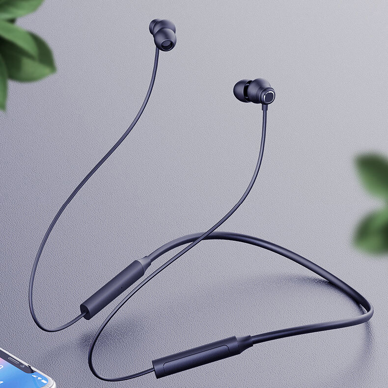 [bluetooth 5.0] F1 Sport Magnetic Hifi Stereo Sound Wireless Hanging Oreja Neckband Auricular Con EMS Noise Cancelling M