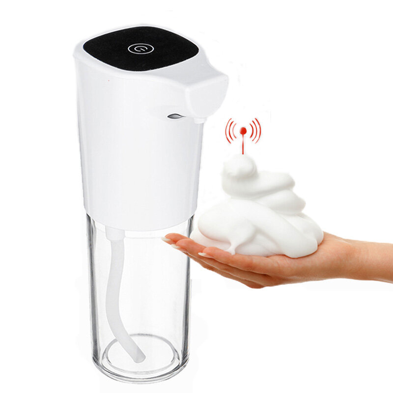 300ml Inteligente Infrarrojo eléctrico Sensor Dispensador de manos libres Jabón Impermeable Champú Cuarto de baño Dispen
