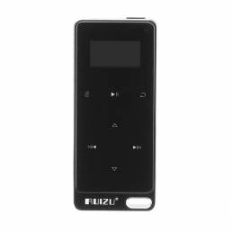 RUIZU X05 16GB Panel táctil sin pérdida HIFI podómetro lector de libros electrónicos reproductor de música MP3