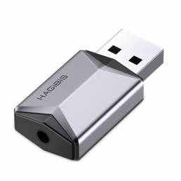 Tarjeta de sonido USB Hagibis MA24 HD Sonido USB 3