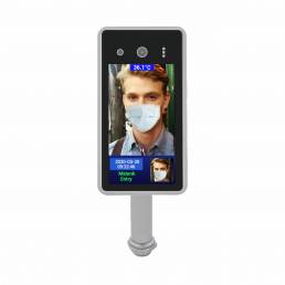 ESCAM PVR800 Temperatura corporal inteligente Monitor Reconocimiento facial inteligente Control de acceso Terminal de as