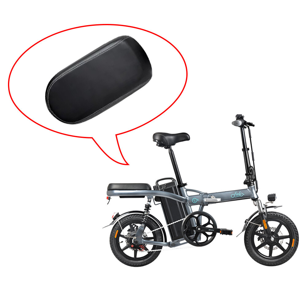 Fiido L2 Versión emblemática Bicicleta eléctrica con ciclomotor plegable Cojín del asiento trasero Cómoda bicicleta eléc