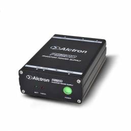 Fuente de alimentación portátil Alctron PS200 48V Phantom para condensador Micrófono Fuente de alimentación de micrófono