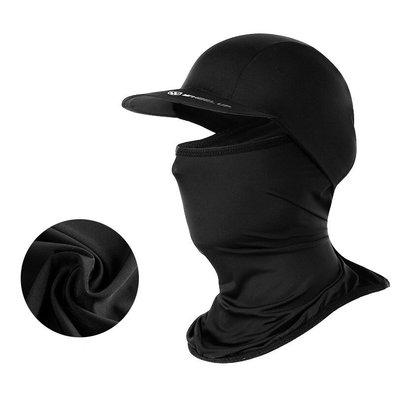 WHEELUP Multifuncional Seda de hielo Protección solar Cuello Protector de la cara Mascara Sombrero Gorro de bufanda de c