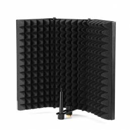 Studio Micrófono Isolation Shield Panel de espuma de grabación