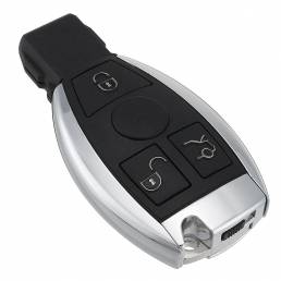 3 Botones clave inteligente Control remoto con chip 315mhz para Benz Mercedes 2000-2017
