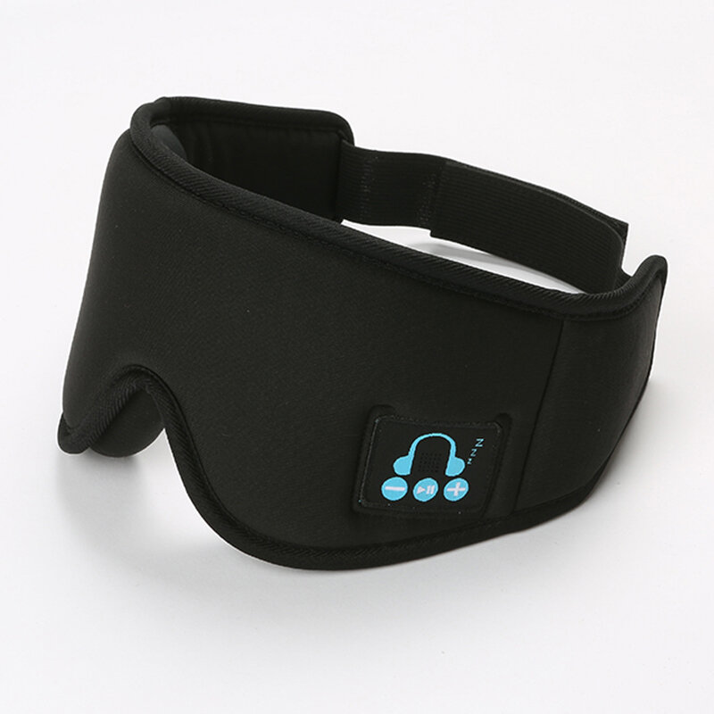 Bakeey YZ05 Music Sleep Eyemask Inalámbrico bluetooth V5.0 Auriculares Estéreo Reducción de ruido 3D Transpirable Portát