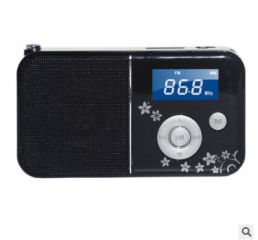 Panda DS-111 FM Radio Tarjeta TF Altavoz portátil para computadora WMA Reproductor de música MP3