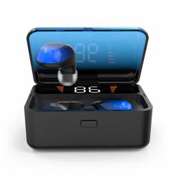 ES01 TWS Bluetooth 5.0 Touch Control Auricular DSP Reducción de ruido Llamadas bilaterales Impermeable HIFI Auriculares