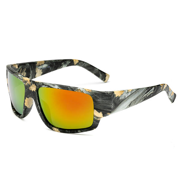 Hombre Outdooors Sport UV400 camuflaje gafas de sol polarizadas