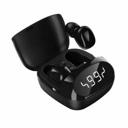 Bakeey XG29 TWS LED Pantalla Reloj Bluetooth inalámbrico Auricular Stereo Sport Music Auriculares con HD Mic para Huawei
