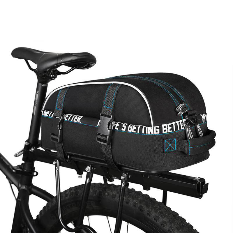 ROSWHEEL 141416 Bike Trunk Bolsa Bicicleta con gradas Impermeable Bolsa Multifunctional Shelf