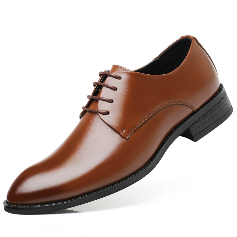 Hombre Classic Soft Zapatos formales cómodos de cuero Oxford de negocios