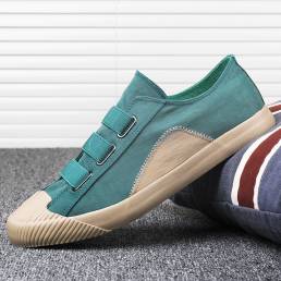 Zapatos de skate transpirables con bloques de color de empalme cómodos para hombre