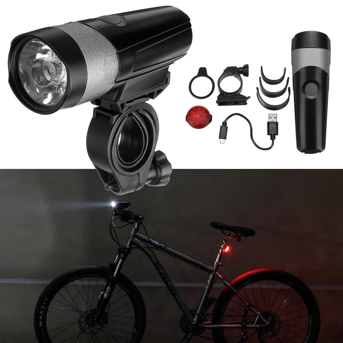WHeeLUP600LMjuegodeluces de bicicleta bicicleta de luz trasera luz Set USB recargable IPX4