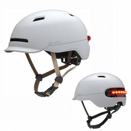 Smart4U actualizado SH50 bicicleta casco inteligente sensor de luz advertencia de frenado LED transpirable para Flido D4