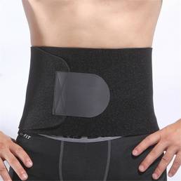 Protección de alta elasticidad para hombres Cintura ajustable Respirable Resistencia deportiva Apoyo Cinturón