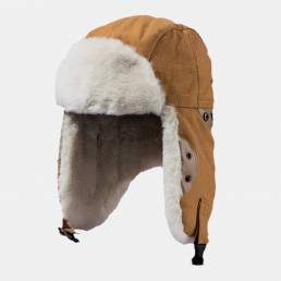 Hombre y Mujer Cachemira de invierno resistente al frío grueso Oreja Protection Trapper Sombrero