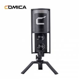 Comica STMUSB Studio Micrófono USB condensador cardioide micrófono profesional para teléfono móvil Grabación de video de
