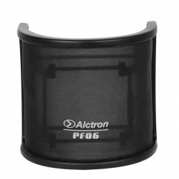 Alctron PF06 Studio Recording Micrófono Aislador Micrófono Aislante Escudo ABS Plástico PopFilter Escudo liviano Protect