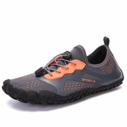 Zapatos de buceo de agua de secado rápido multifuncionales transpirables de tela elástica para hombre