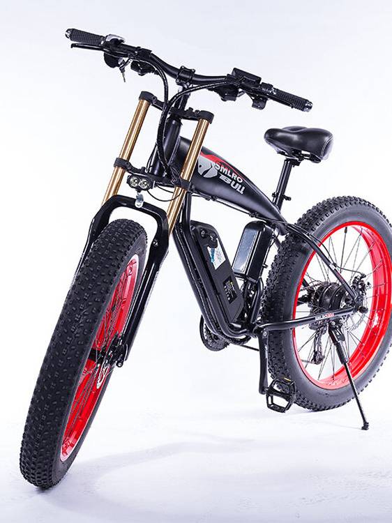 SMLRO S10 PLUS 48V 17.5Ah 500W 26in Bicicleta de ciclomotor eléctrica 35 km / h Bicicleta eléctrica de alta velocidad Bi