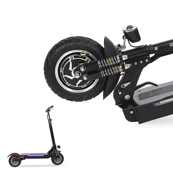 LANGFEITE 4 piezas muelle amortiguador delantero fuerte para L8 / L8s 10 Inch accesorios de scooter eléctrico